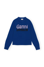 Load image into Gallery viewer, GRAPHIC O-NECK PULLLOVER STRONG BLUE