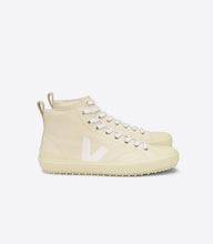 Load image into Gallery viewer, NOVA HIGH TOP CANVAS BUTTER WHITE BUTTER SOLE WOMEN