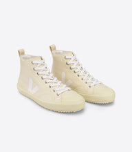 Load image into Gallery viewer, NOVA HIGH TOP CANVAS BUTTER WHITE BUTTER SOLE MEN