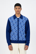 Load image into Gallery viewer, KARP KNIT CARDIGAN BLUE
