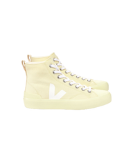 Load image into Gallery viewer, WATA 2 HIGH TOP CANVAS BUTTER WHITE BUTTER SOLE WOMEN