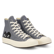 Load image into Gallery viewer, GREY HIGH TOP LOGO PRINT CONVERSE