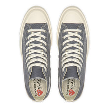 Load image into Gallery viewer, GREY HIGH TOP LOGO PRINT CONVERSE