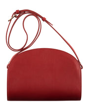 Load image into Gallery viewer, HALF MOON BAG DARK RED