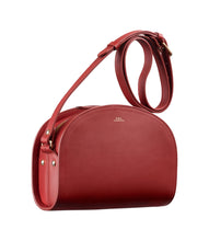 Load image into Gallery viewer, HALF MOON BAG DARK RED