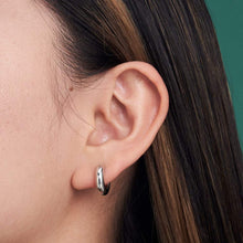 Load image into Gallery viewer, SIDNEY SILVER EARRINGS