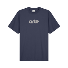 Load image into Gallery viewer, TAUT EMBROI LOGO T-SHIRT NAVY