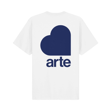 Load image into Gallery viewer, TAUT BACK HEART T-SHIRT WHITE
