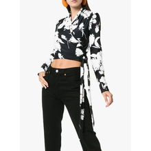 Load image into Gallery viewer, ALAMEDA FLORAL PRINT WRAP TOP
