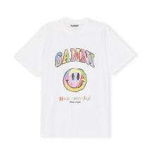 Load image into Gallery viewer, SMILEY T-SHIRT BRIGHT WHITE