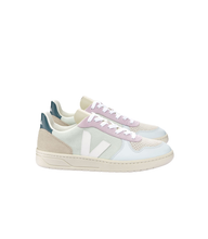 Load image into Gallery viewer, V-10 SUEDE JADE WHITE MULTICO WOMEN