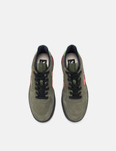 Load image into Gallery viewer, V-10 SUEDE OLIVE MULTICO FLUO BLACK SOLE WOMEN
