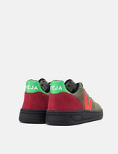 Load image into Gallery viewer, V-10 SUEDE OLIVE MULTICO FLUO BLACK SOLE WOMEN