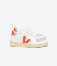 Load image into Gallery viewer, V-10 CWL VEGAN WHITE ORANGE FLUO BUTTER SOLE WOMEN