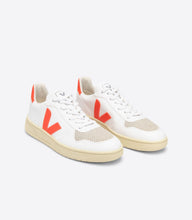 Load image into Gallery viewer, V-10 CWL VEGAN WHITE ORANGE FLUO BUTTER SOLE WOMEN
