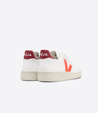Load image into Gallery viewer, V-10 CWL VEGAN WHITE ORANGE FLUO MARSALA WOMEN