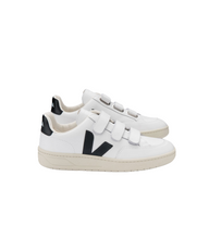 Load image into Gallery viewer, V-LOCK LEATHER WHITE BLACK WOMEN