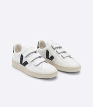 Load image into Gallery viewer, V-LOCK LEATHER WHITE BLACK WOMEN