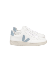 Load image into Gallery viewer, V-12 LEATHER WHITE STEEL WOMEN