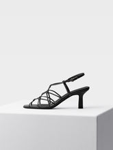 Load image into Gallery viewer, CELIA NAPPA LEATHER BLACK