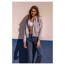 Load image into Gallery viewer, AMOUR ZIP UP HOODIE GREY