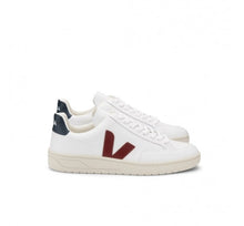 Load image into Gallery viewer, V-12 LEATHER WHITE MARSALA NAUTICO MEN
