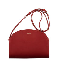 Load image into Gallery viewer, HALF MOON BAG DARK RED