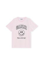 Load image into Gallery viewer, T-SHIRT SMILEY CHERRY BLOSSOM