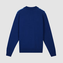 Load image into Gallery viewer, KARP KNIT CARDIGAN BLUE