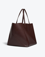 Load image into Gallery viewer, ORIGAMI TOTE BAG OVERSIZED COFFEE BEAN