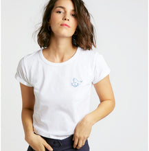 Load image into Gallery viewer, CLASSIC TEE-SHIRT DOVE LIBERTE WHITE