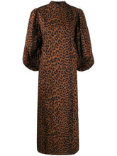 Load image into Gallery viewer, DRESS PRINTED COTTON POPLIN TOFFEE