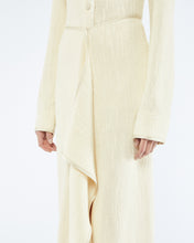 Load image into Gallery viewer, LINNEA DRAPED MIDI SKIRT CREAM