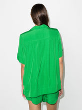 Load image into Gallery viewer, SHIRT RIPSTOP VISCOSE KELLY GREEN