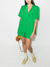 Load image into Gallery viewer, SHIRT RIPSTOP VISCOSE KELLY GREEN