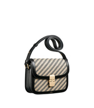 Load image into Gallery viewer, GRACE BAG SMALL BLACK/BRAIDED YARN WOMEN
