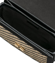 Load image into Gallery viewer, GRACE BAG SMALL BLACK/BRAIDED YARN WOMEN