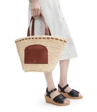 Load image into Gallery viewer, ZOE BASKET SMALL NUT BROWN WOMEN