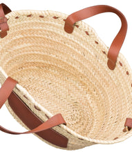Load image into Gallery viewer, ZOE BASKET SMALL NUT BROWN WOMEN