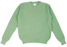 Load image into Gallery viewer, WOOL & MOHAIR ROUND NECK KNIT MISTLETOE