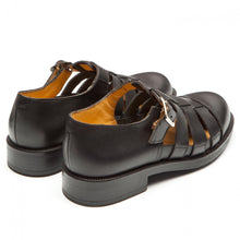 Load image into Gallery viewer, DIMORI OAK BLACK SANDAL