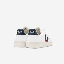 Load image into Gallery viewer, V-12 LEATHER WHITE MARSALA NAUTICO MEN