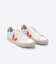 Load image into Gallery viewer, CAMPO CHROMEFREE LEATHER WHITE ORANGE FLUO COBALT WOMEN