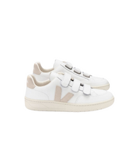 Load image into Gallery viewer, V-LOCK LEATHER WHITE SABLE WOMEN