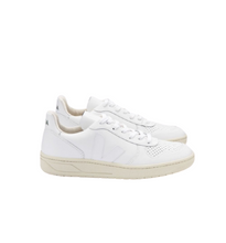 Load image into Gallery viewer, V-10 LEATHER WHITE WOMEN
