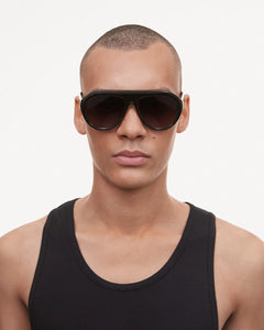TONY WITH BROWN LENS AND TORTOISE FRAME