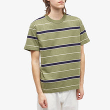 Load image into Gallery viewer, T-SHIRT STRIPED MILITARY/NAVY
