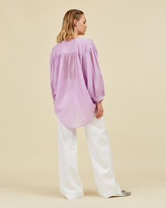 BALLOON BLOUSE LILAC