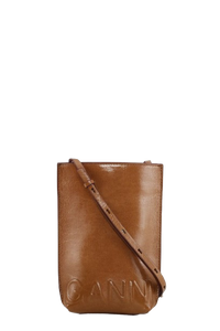 BANNER SMALL CROSSBODY NAPLACK CARAMEL CAFE