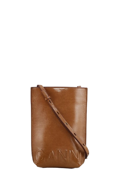 BANNER SMALL CROSSBODY NAPLACK CARAMEL CAFE